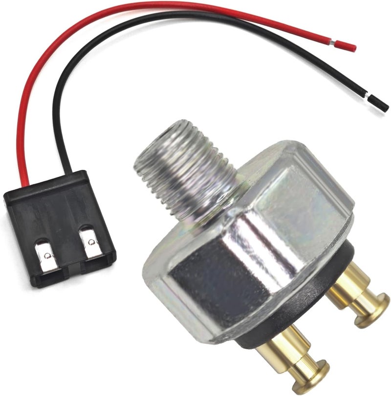 Formiden Low Pressure Brake Light Switch with Pigtail Wire Connector Compatible with Polaris Ranger and RZR S RZR 500 800 2010-2014 Replacement 4012866 80174 - Image 1